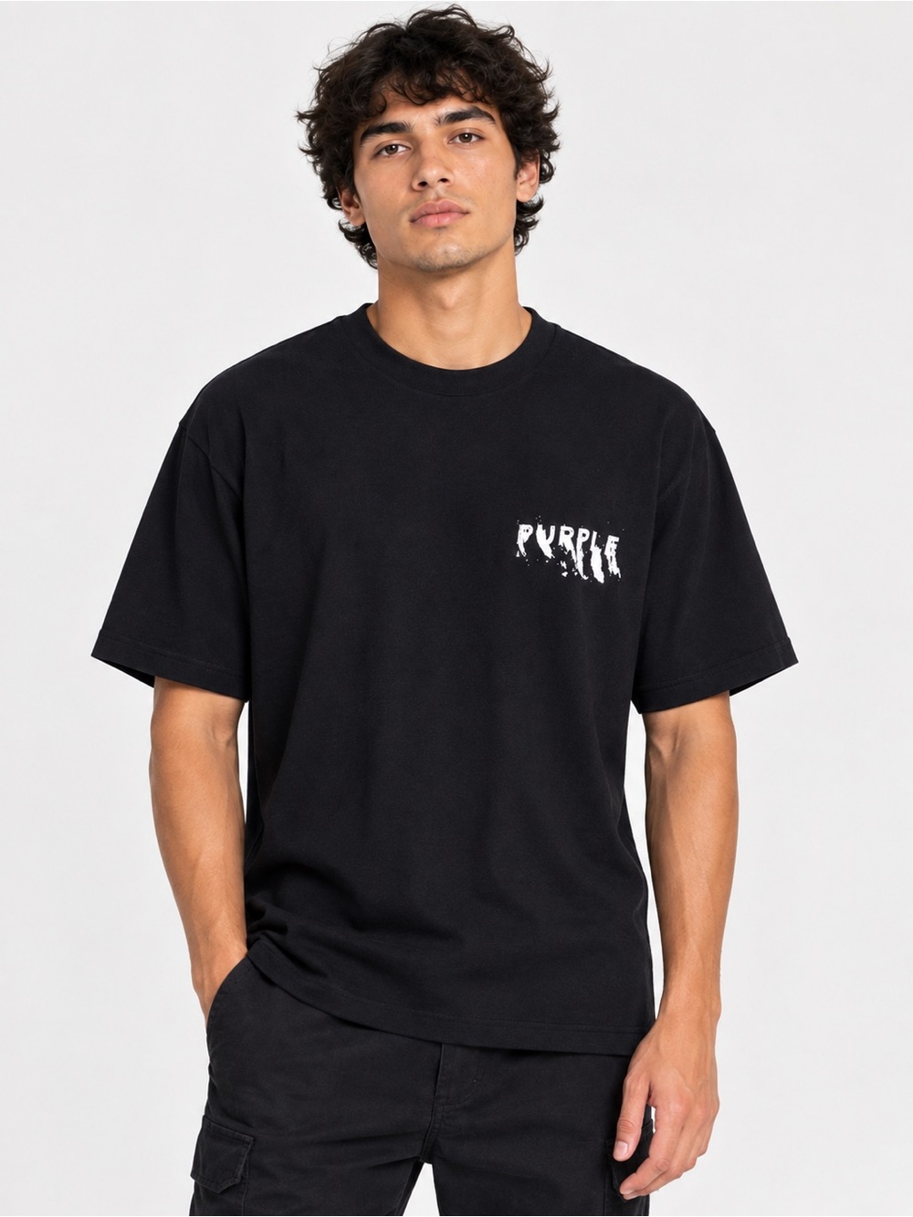 Purple Brand Men’s Black T-Shirt